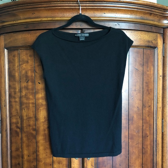 Ralph Lauren Black Label Tops - NWOT Ralph Lauren Black Label Cashmere Top